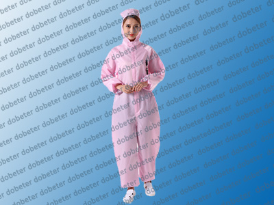 esd cleanroom garments pink