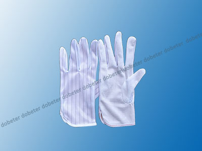 esd gloves dot covered palm