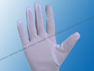 esd gloves dot covered palm