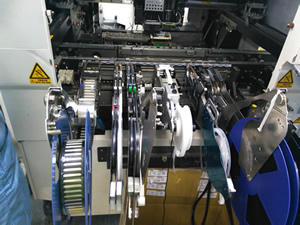 Label Feeder juki  into machine into machine