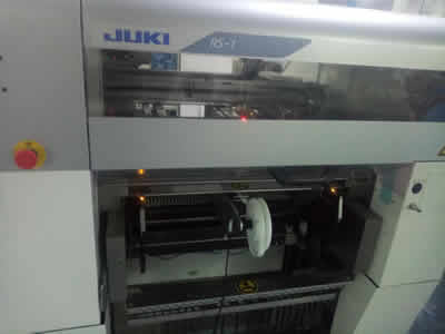 Label Feeder juki into machine into machine