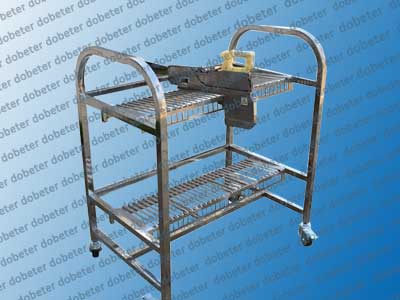 Hitachi feeder storage cart