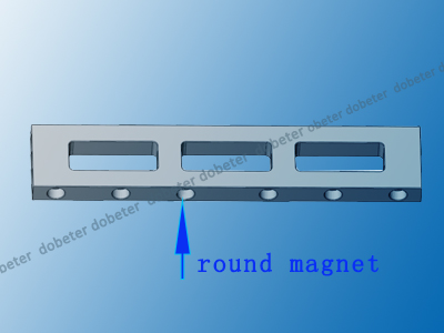 magnetic fixed bar support