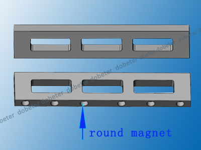 magnetic fixed bar support