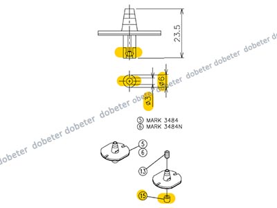 MTKU001756AB NOZZLE 3484NN