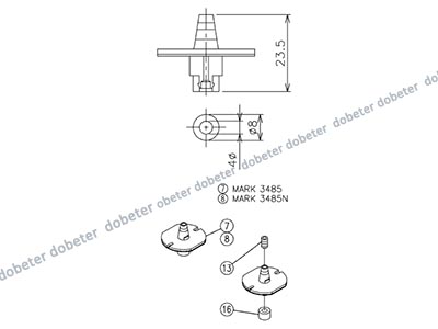 MTKU001759AB NOZZLE 3485