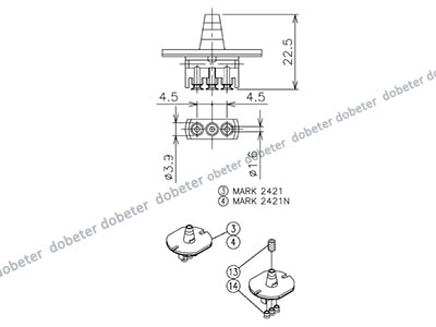 N610117212AA NOZZLE 2421N